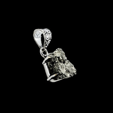Pyrite Geode Pendant