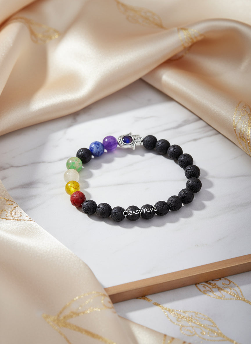 ClassyYuva_7_Chakra_Bracelet_with_Hamsa_Hand