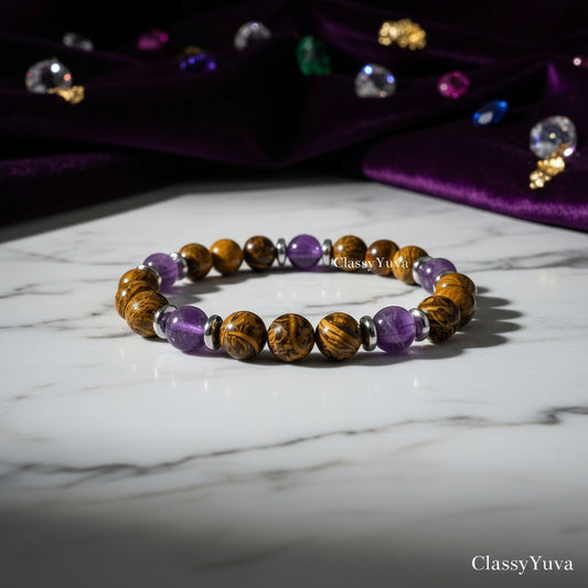 ClassyYUva_Abroad_Bracelet-Amethyst _Ultra_premium_Gemstones
