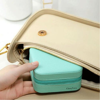 Compact and Chic Jewelry Storage Box
