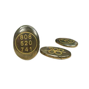 Pyrite Zibu Coin pack of 1