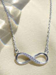 Infinite Elegance Silver Plated Necklace