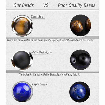 Protecting You Evil Eye Black Agate Bracelet