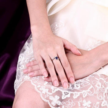 Love Promise Red Heart Ring