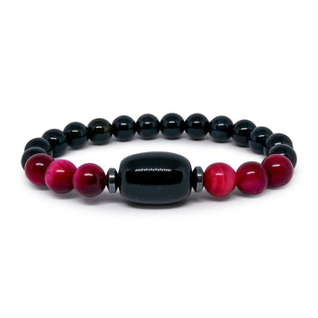 Improve Luck  Bracelet with Black Agate
