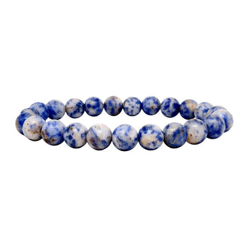 Increase Self-worth, Self-acceptance, and Self-esteem Matte Sodalite Bracelet
