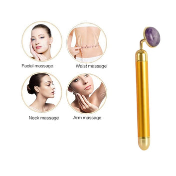 Amethyst Vibrating Facial Massager