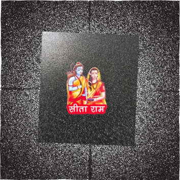 Sita Ram UV Transfer Stickers – Divine Love & Blessings Pack (5 Pcs)