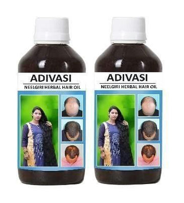 Adivasi Neelgiri Herbal Hair Oil 125ML (Pack of 2)