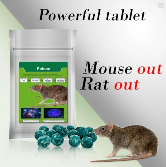 Poison RAT AND INSECT PEST Pellets Pack of 1 ( 15 Goli)