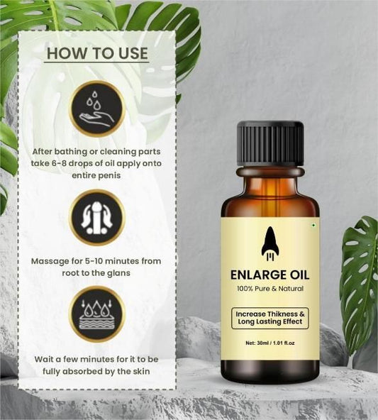 Enlarge Oil Pure and Natural BUY 1 GET 1 FREE (4.9/5 ⭐⭐⭐⭐⭐ 95200 Reviews)