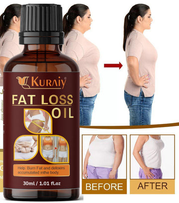 KURAIY Premium Slimming Oil,Fat Loss Oil,Weight Loss Oil