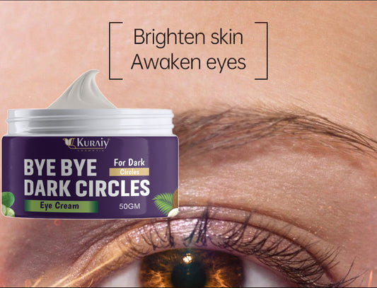 KURAIY Eye Cream for Dark Circle | Dark Circle Remover Cream | Wrinkles Removal Cream For Women and Men (50gm) Pack of 1