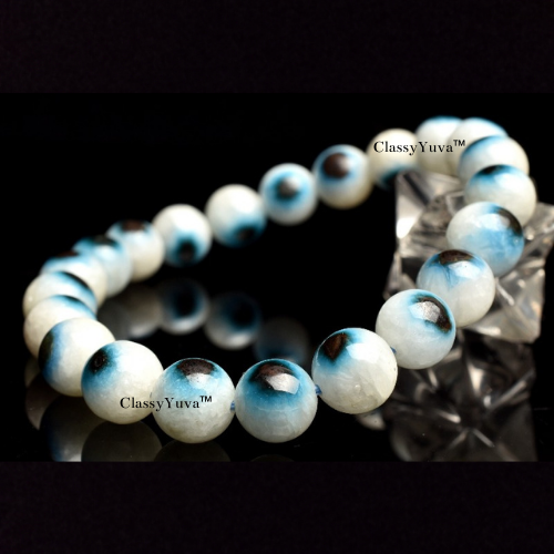 ClassyYuva™ Glacial Blue Evil Eye Protector