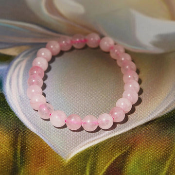 Rose Quartz Love Bracelet – Attract Love, Romance & Strengthen Relationships