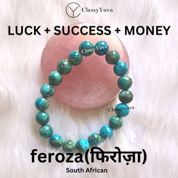 CY Premium South African Feroza(फिरोज़ा)  Bracelet(4.9/5 ⭐⭐⭐⭐⭐ 952620 Reviews)