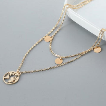 Elegant Necklace Gold plated For Girls/Women